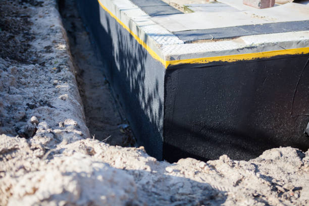 Professional Exterior Waterproofing technician working in North Arlington, NJ